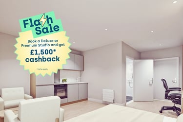 Premium Plus Studio at Beckton House, Station Road, Beeston, Nottingham, NG92WW - Image 1
